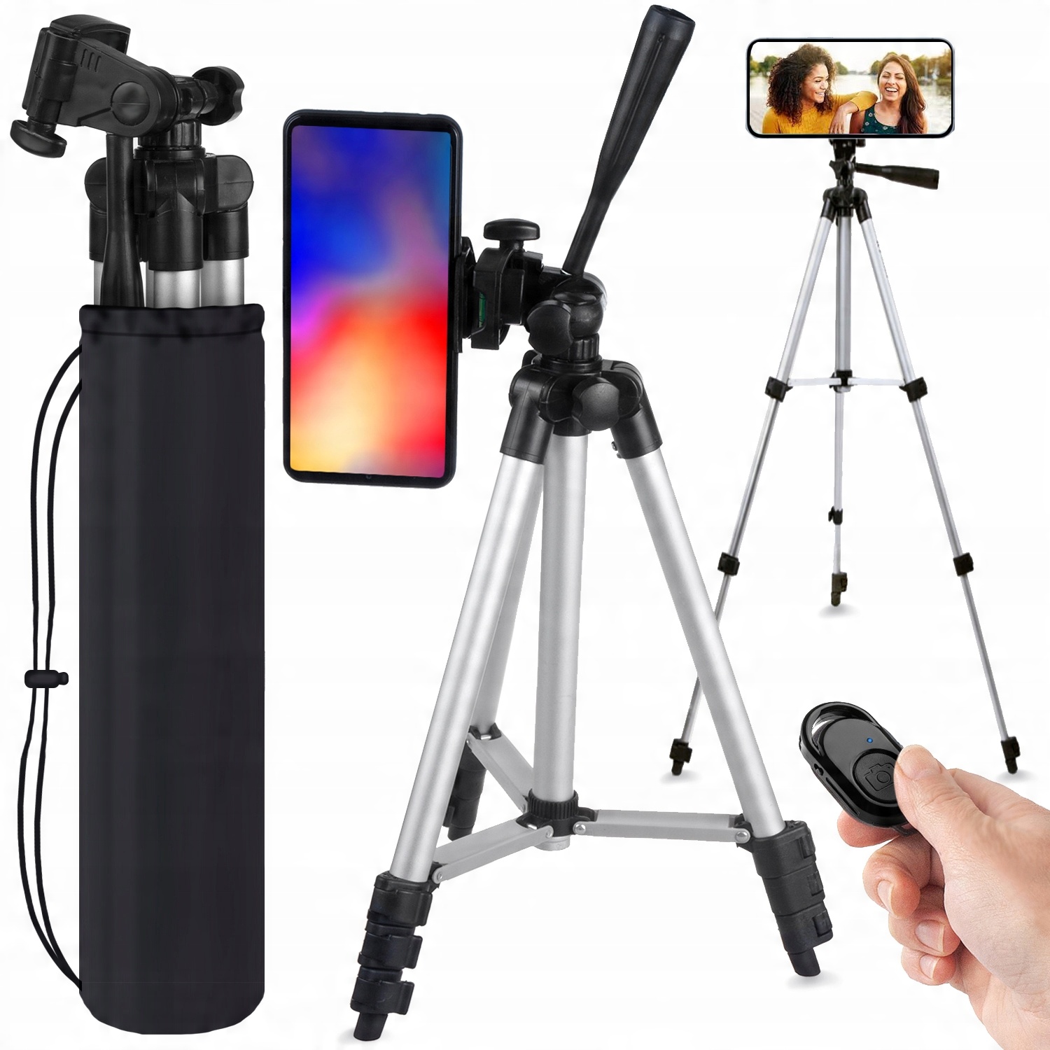 

Statyw Na Aparat Kamerę Smartfon Tripod do 102cm
