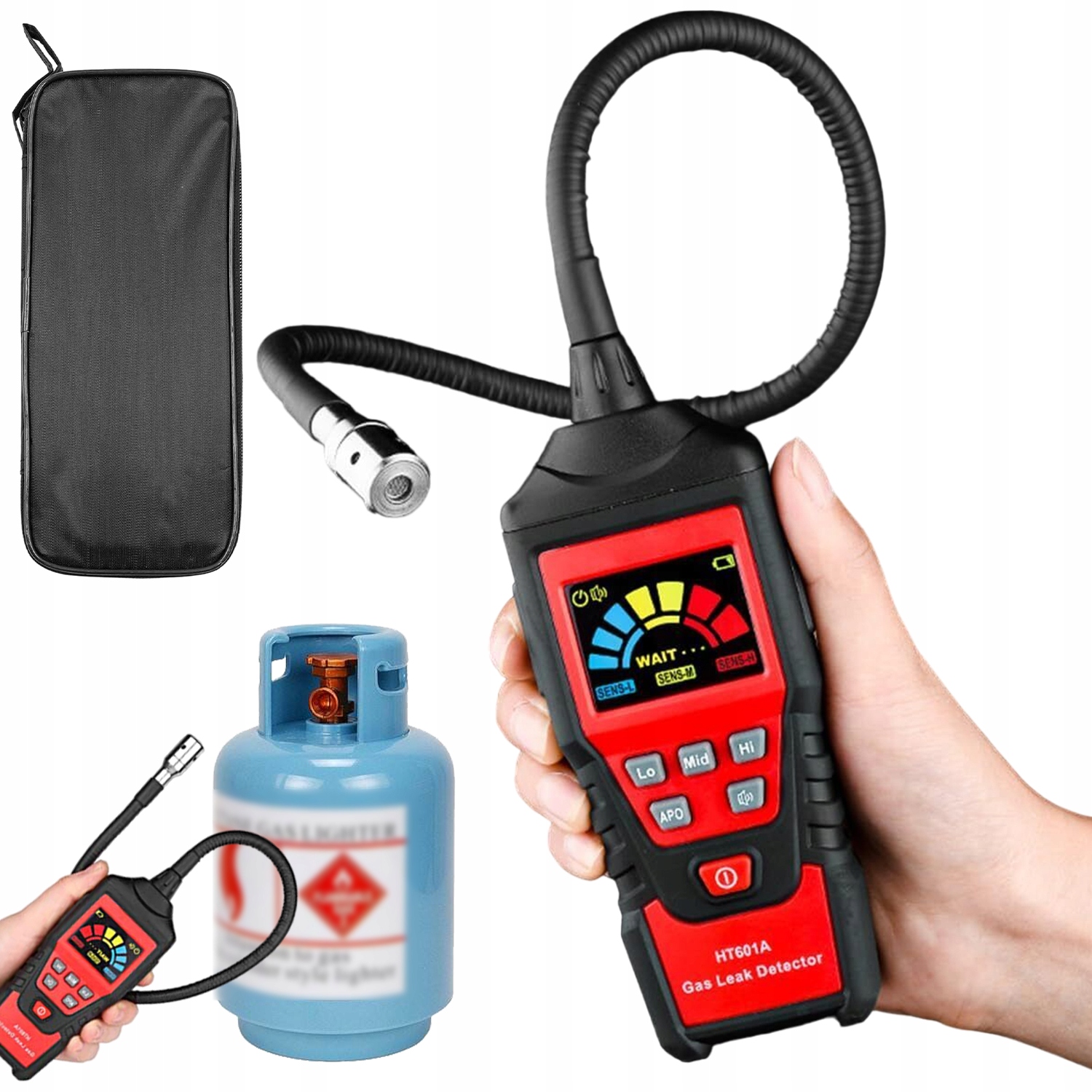 Přenosné Detektory Hořlavých Plynů Pro Únik Plynu S Automatickým Resetováním