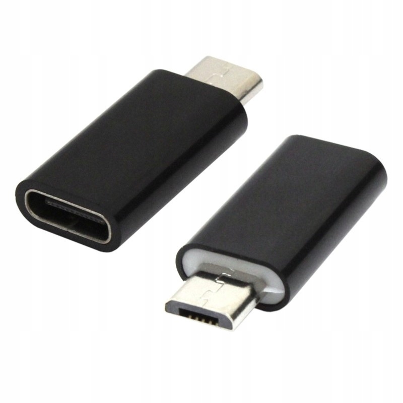 Adapter przejściówka USB TYP C - micro USB Transmisja danych I Ładowanie Stan opakowania oryginalne