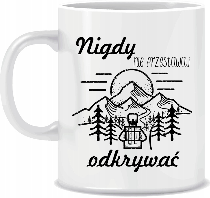 

Kubek Góry, Nigdy Nie Przestawaj Odkrywać 330 ml