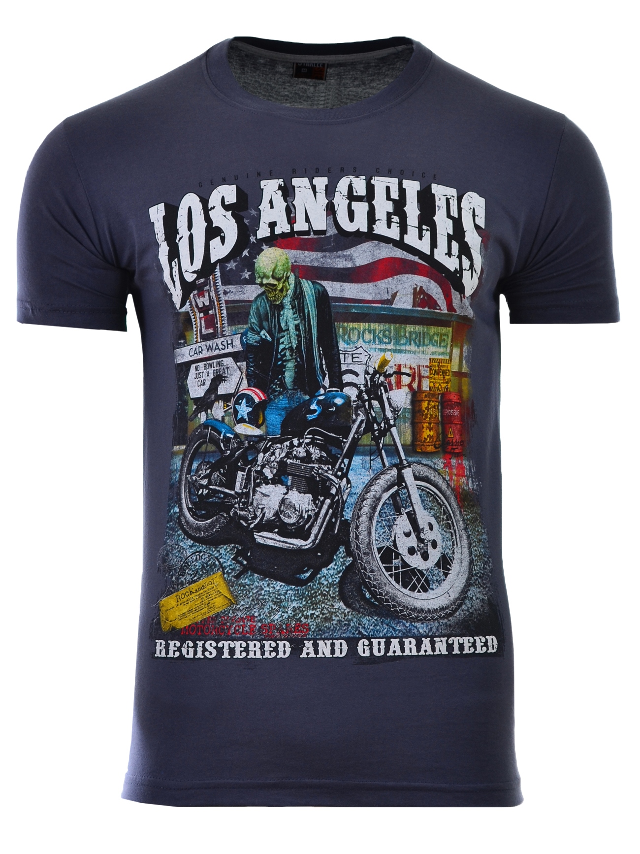 

2XL Koszulka T-shirt Los Angeles Grafitowa