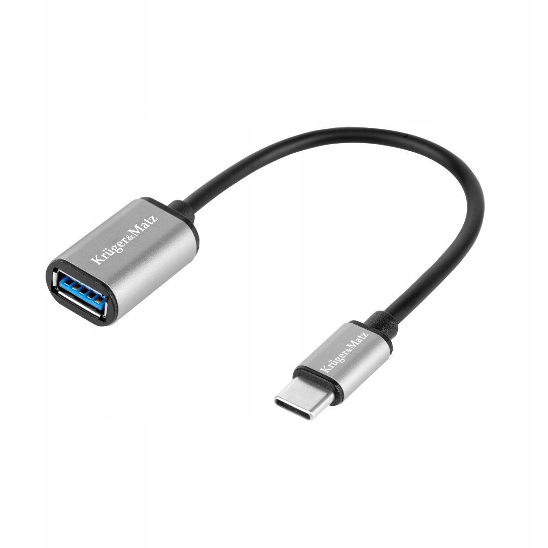 Przewód Przejście Adapter Otg Usb 3.0 gniazdo Typu A Na wtyk typ C 15 cm