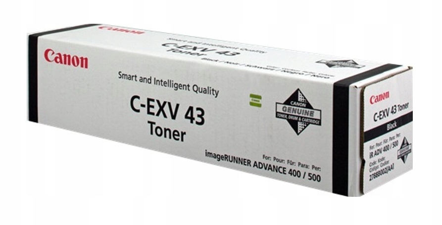 Toner Canon C-exv 43 2788B002 K Originál černý 500i 400i