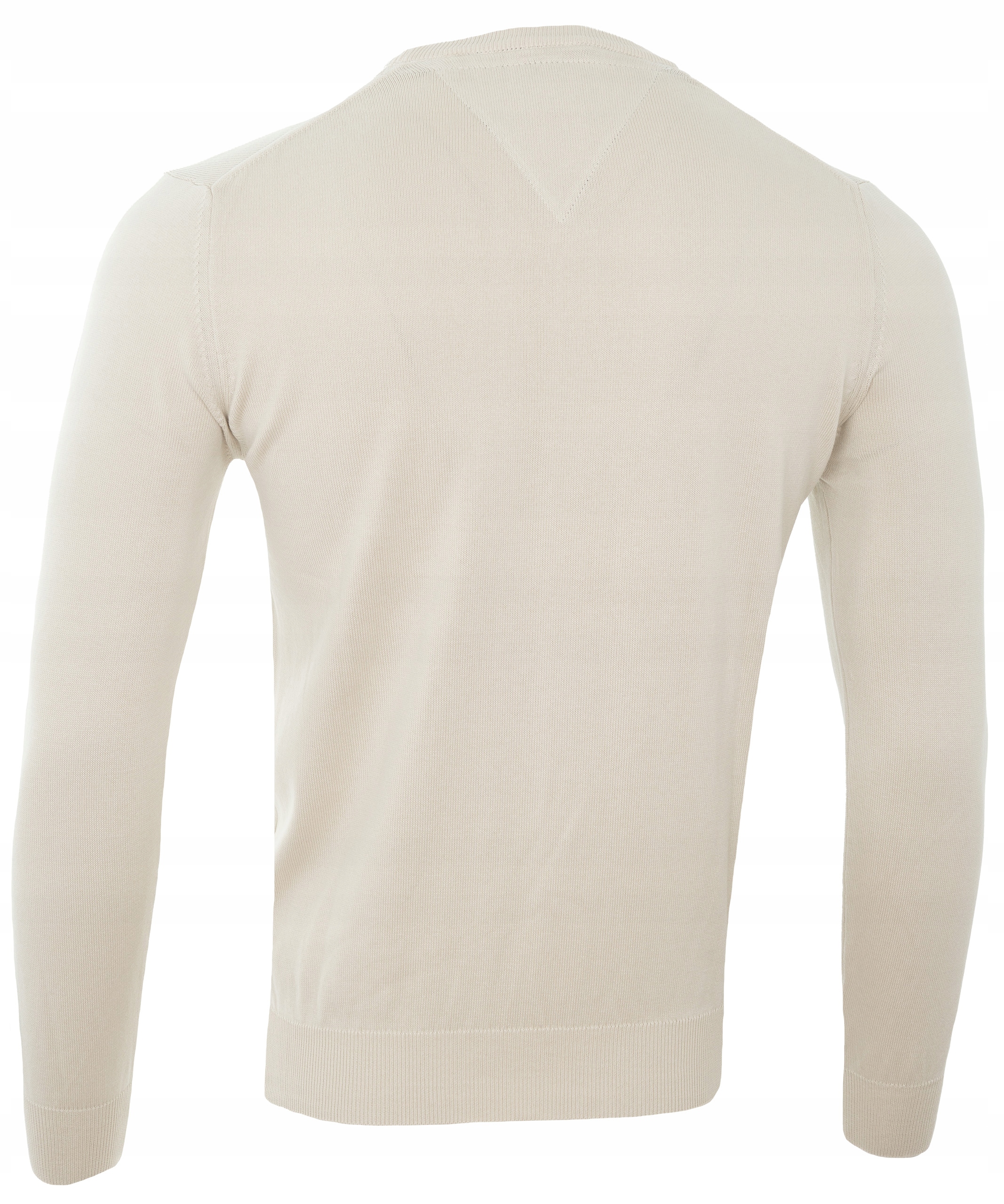 SWETER ELEGANCKI WYSOKA JAKOŚĆ 100%BAWEŁNA POD SZYJĘ KREMOWY XXL Kolor biały