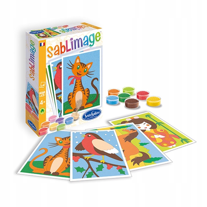 

Zestaw do malowania piaskiem Sablimage Mini Pets