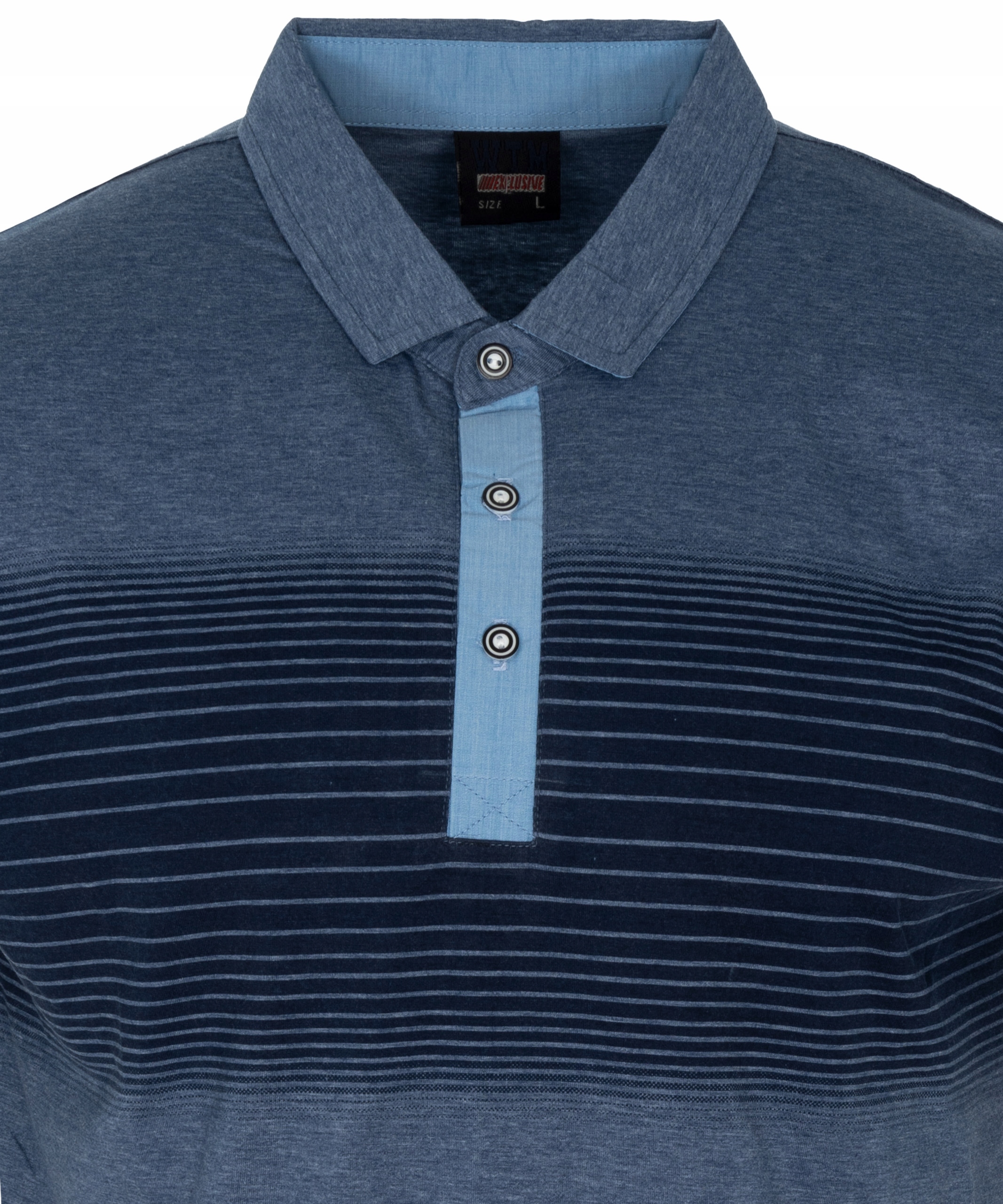 KOSZULKA męska POLO CIEMNO-NIEBIESKA WZÓR rozmiar XL Marka inna