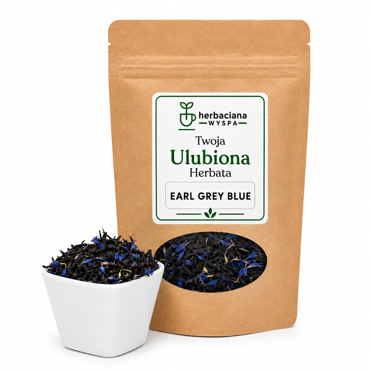 Earl Grey Blue Čaj Černý aromatický s bergamotem a blahovičníkem 500 g