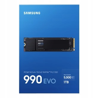 Dysk SSD Samsung 990 EVO 1TB M.2 2280 PCI-E x4 Gen4 NVMe Interfejs PCIe