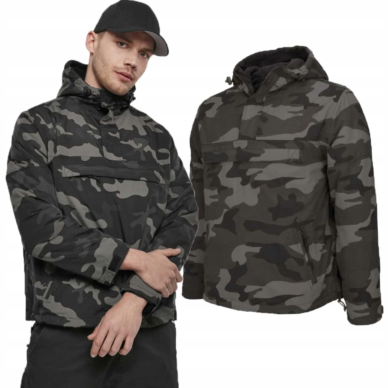 Bunda Brandit Windbreaker Klokanka Darkcamo 5XL