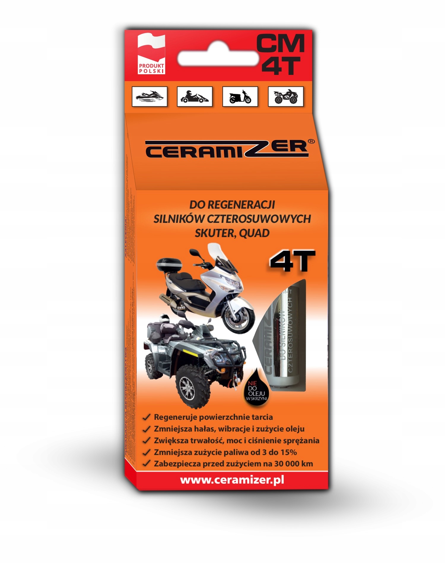 Ceramizer CM-4T do skuterów i quadów