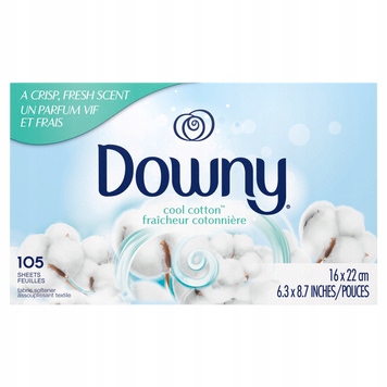 

Downy Cool Cotton Chusteczki do suszarki 105szt