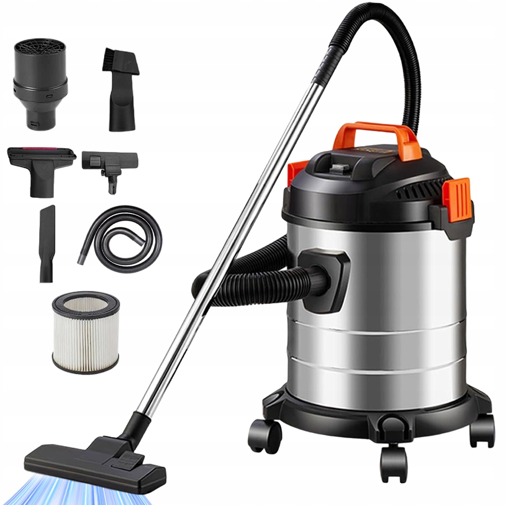 Průmyslový Bezsáčkový Vysavač Do Krbů Na Popelo Z Kamen A Grilov 2000 W