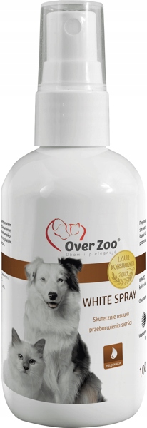 

Over Zoo White Spray Usuwa Zażółcenia 100 Ml