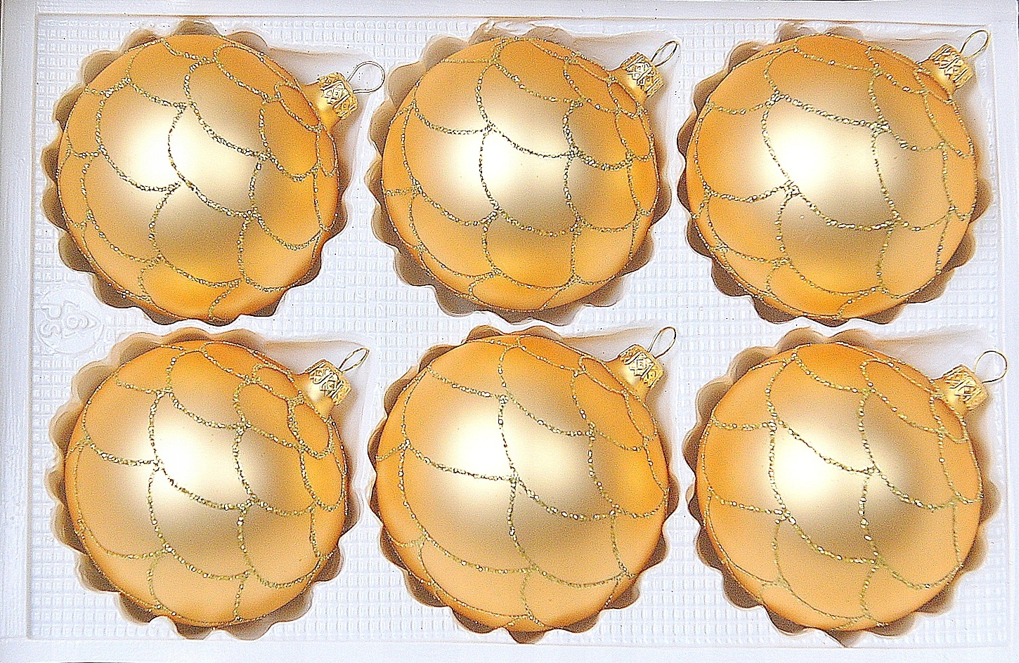 

Bombki Choinkowe Szklane 8 cm ręcznie malowane