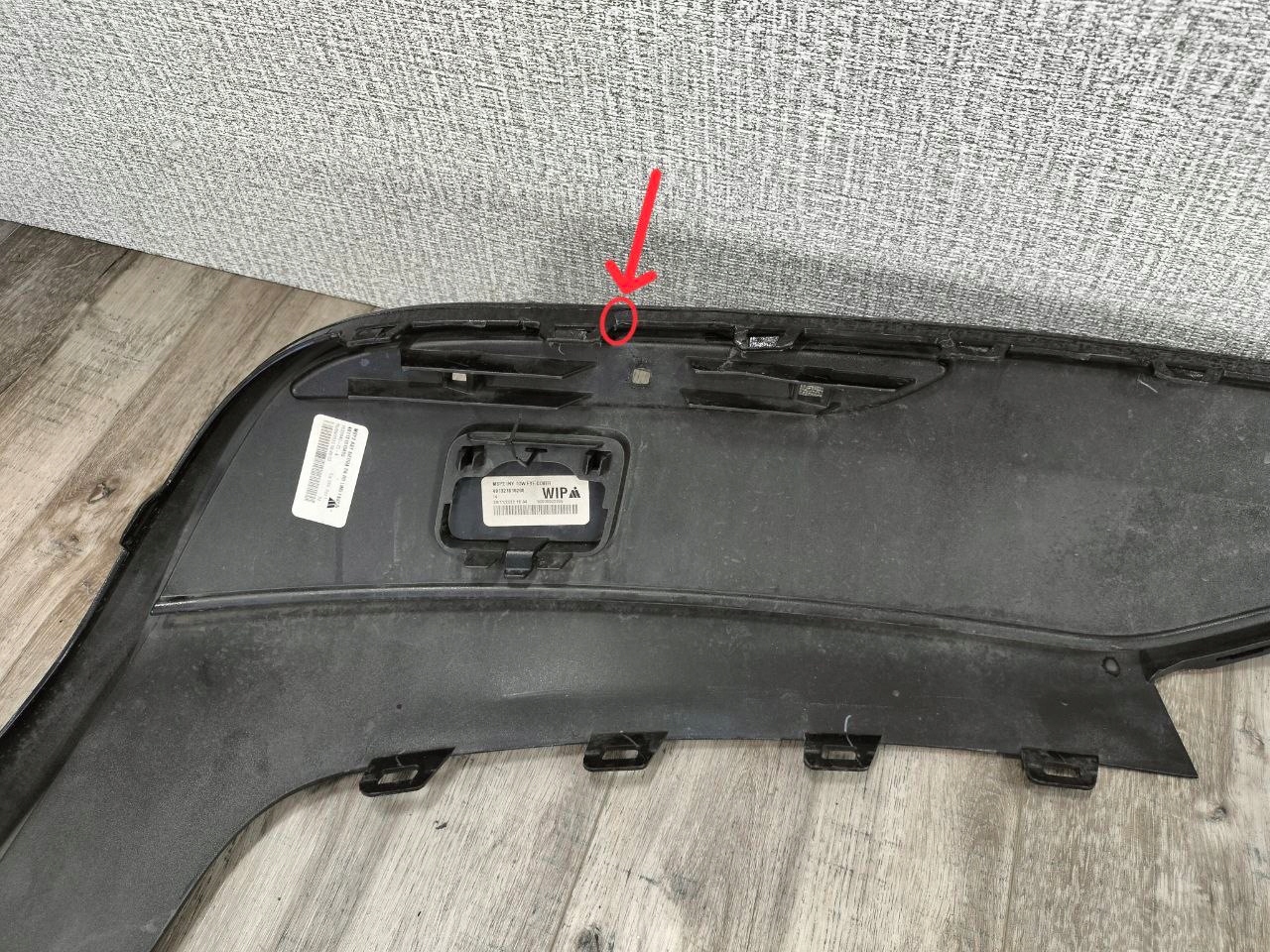 TESLA MODEL S LIFT 2021-> SPOILER bumper rear part 1565581-00-A
