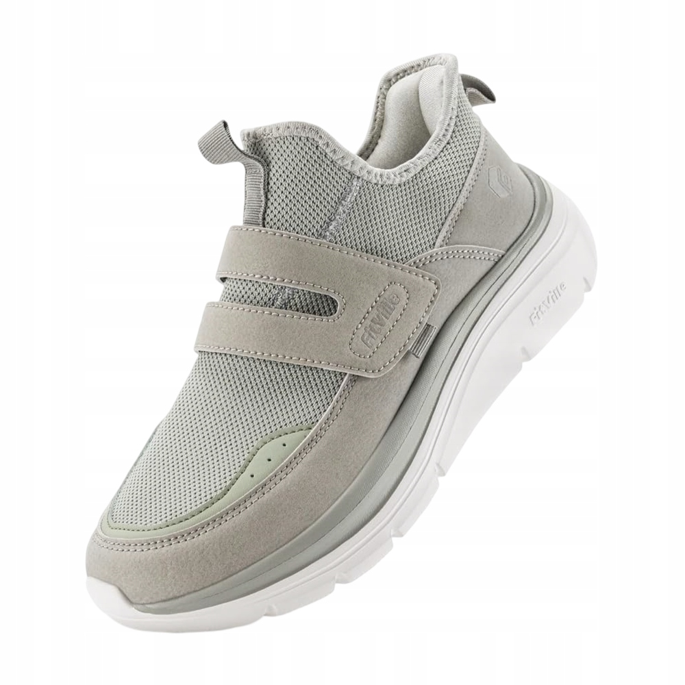 Damskie Buty Sportowe Treningowe do Biegania Ortopedyczne Szare 39,5 Eu