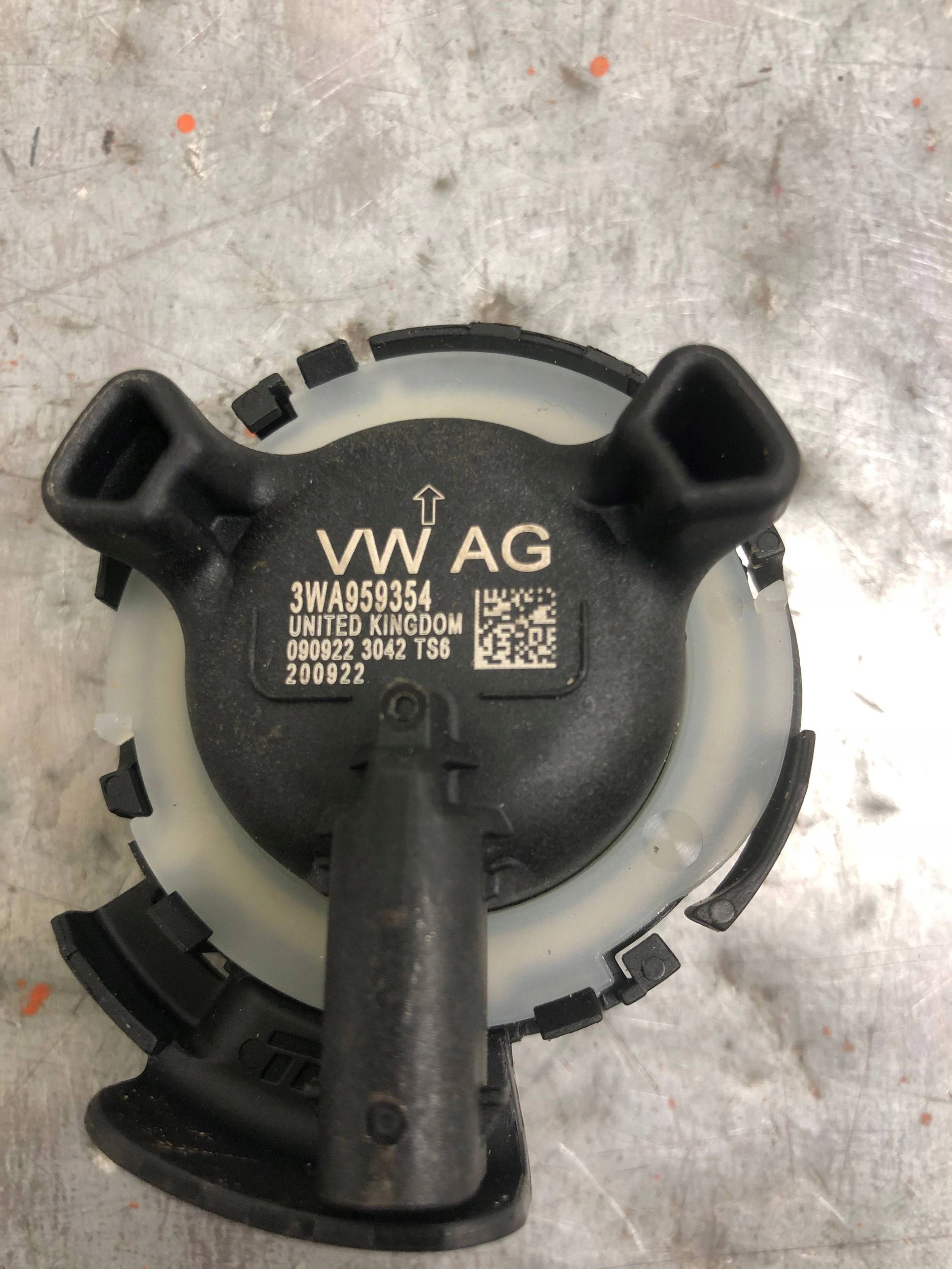 Crashsensor Drucksensor AIRBAG VW AUDI 3WA959354