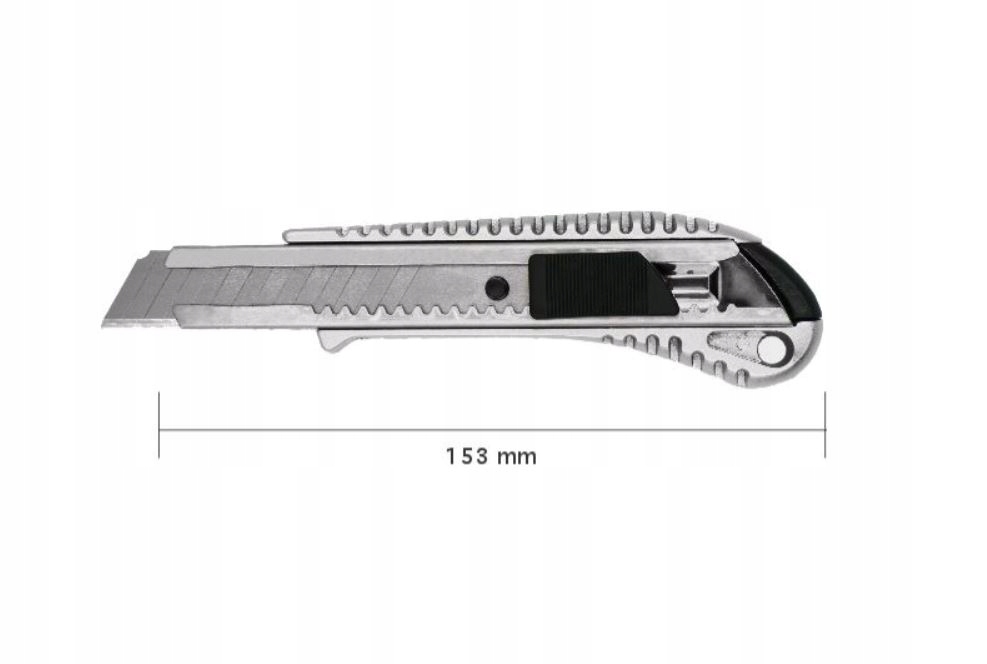 NÓŻ DO TAPET 18mm METALOWY + ZESTAW ZAPASOWYCH OSTRZY NOŻYK TAPECIAK Marka inna