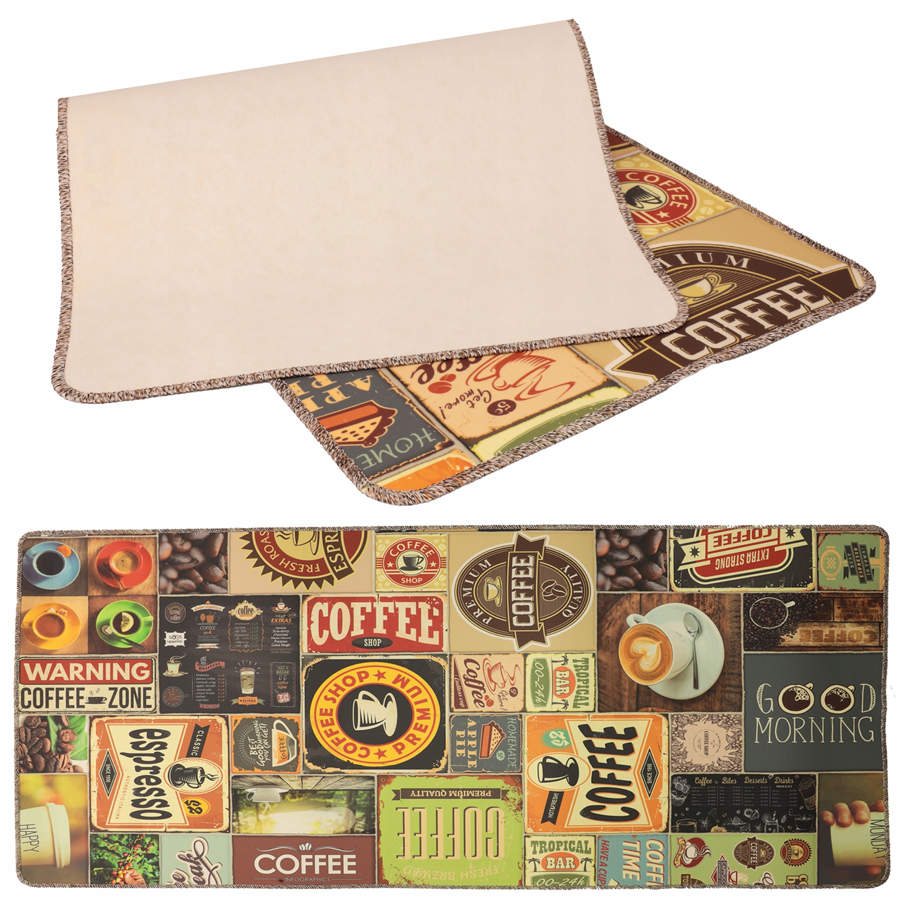 Koberec do kuchyně Podlahová rohož do kuchyně Koberec Vinylový Pvc 180 x 100 cm