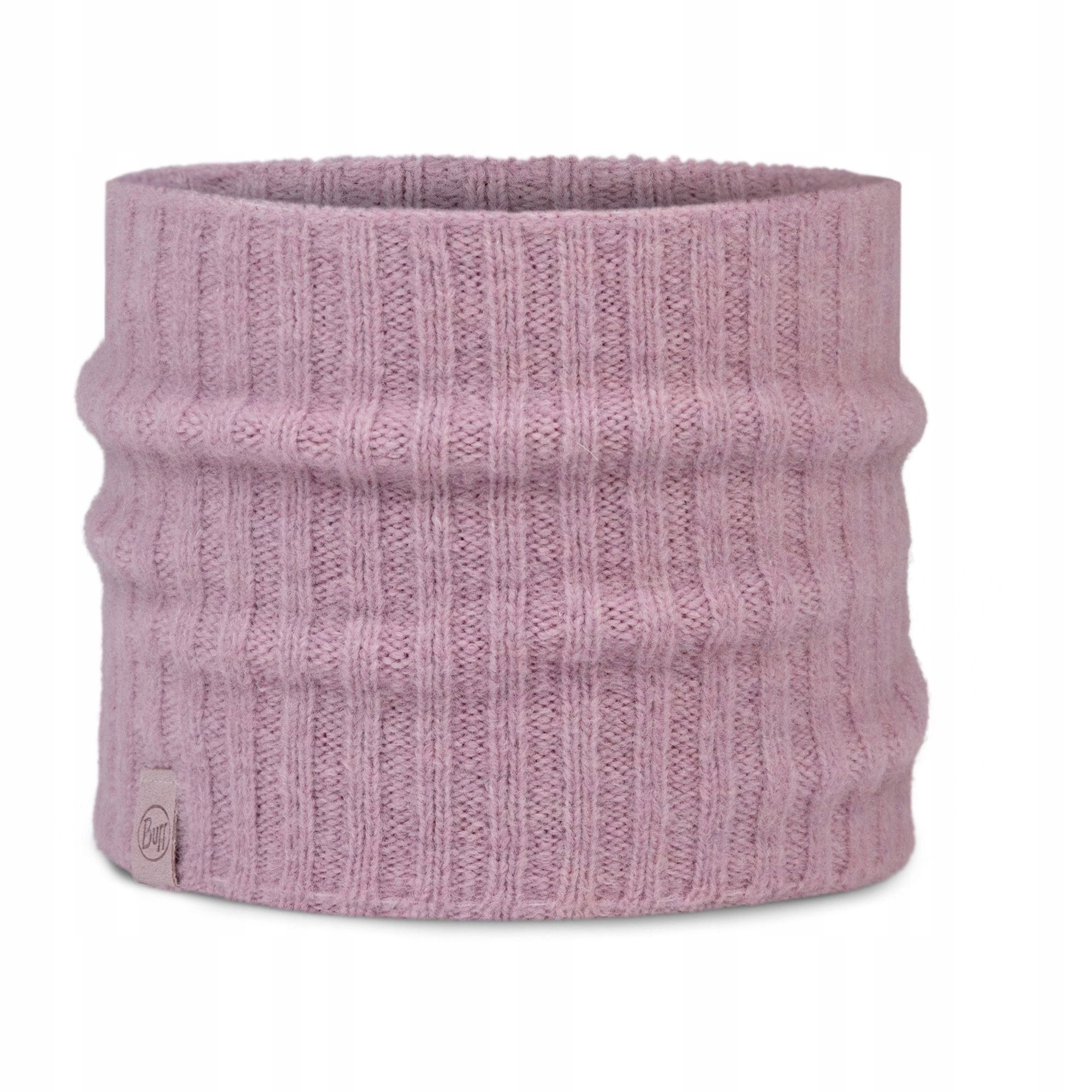 Komin zimowy Buff knitted neckwarmer Nilah różowy