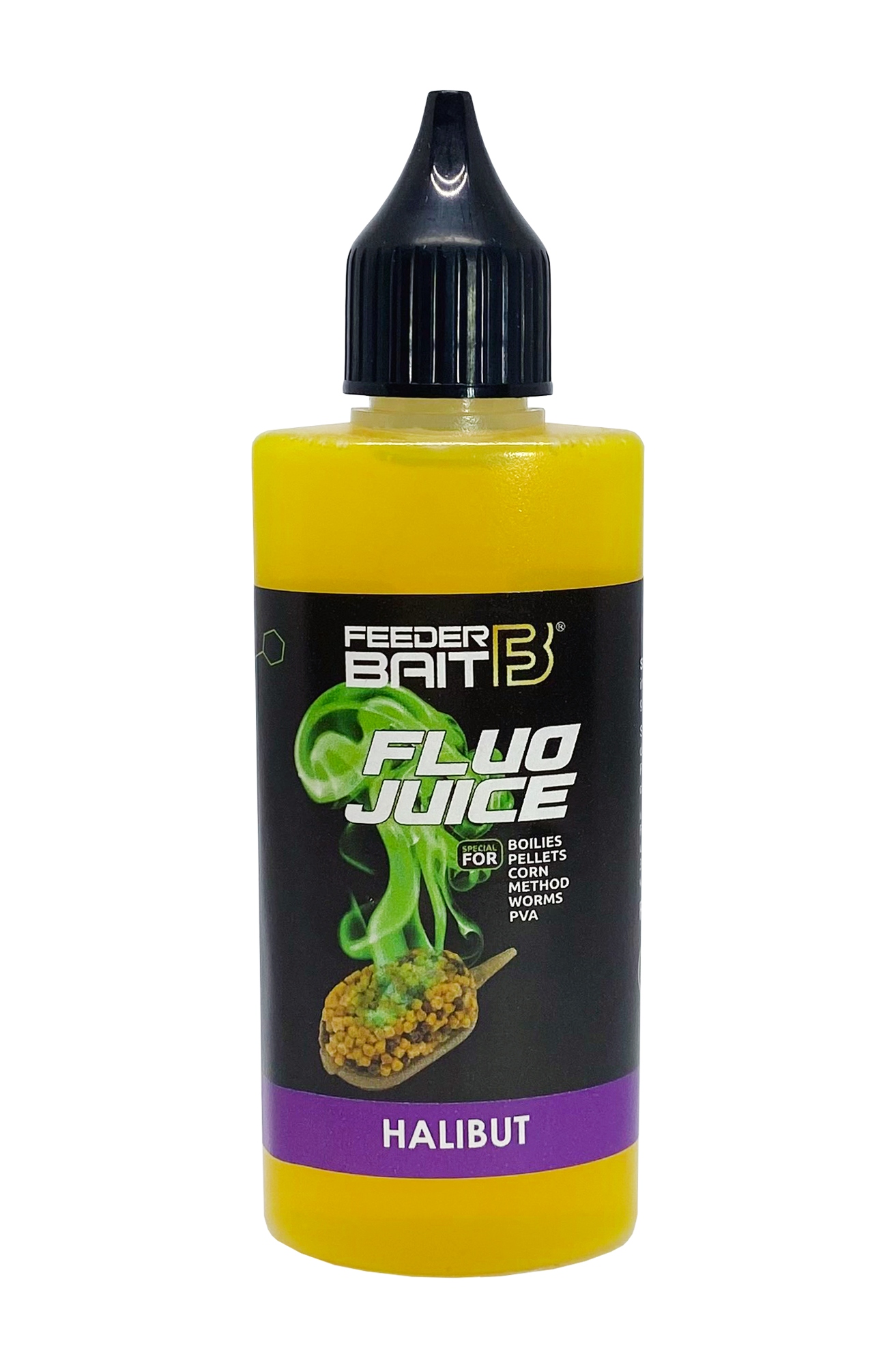Method Booster Dip Dopalacz Halibut Fluo Juice Feeder Bait