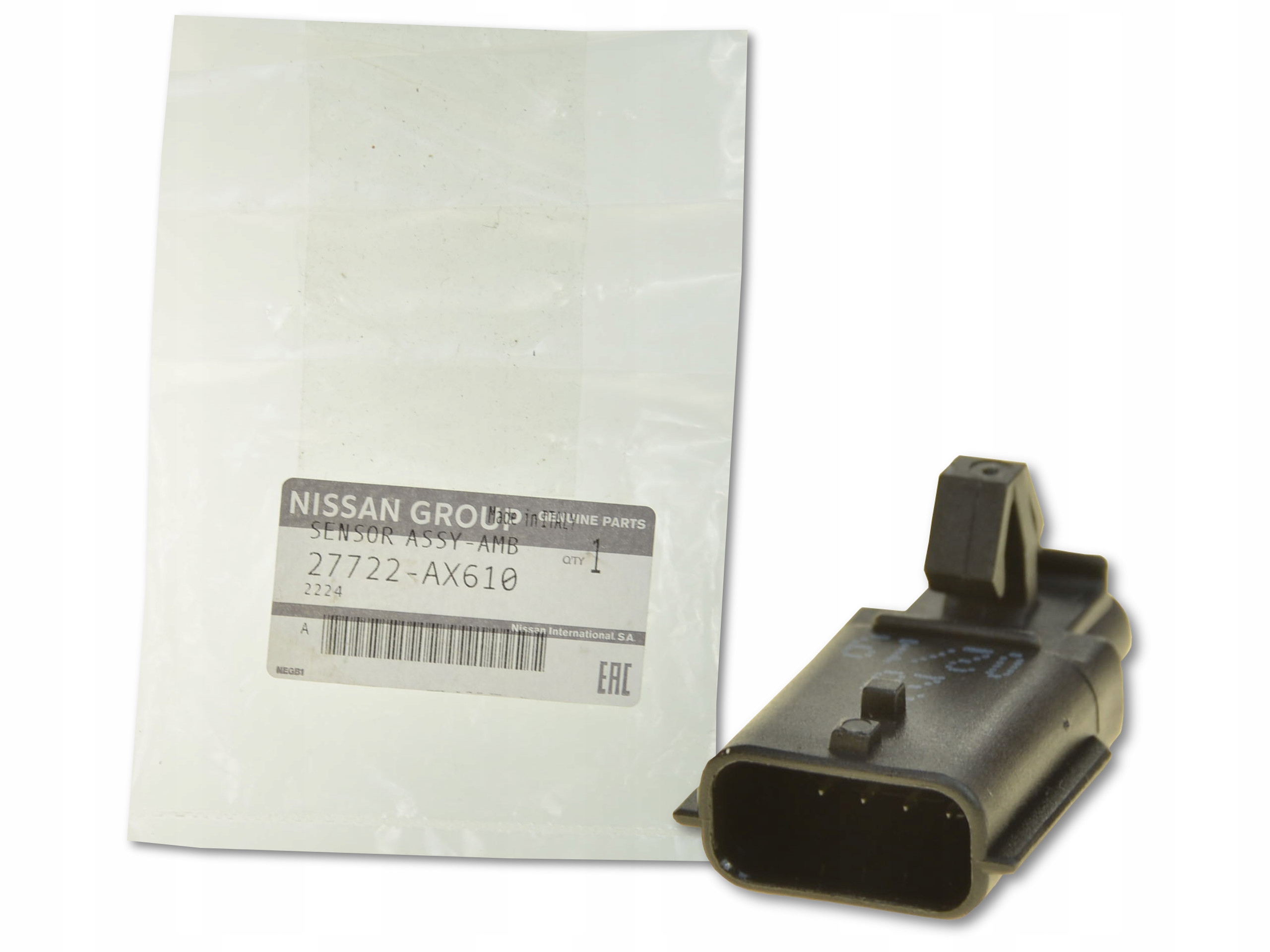 CZUJNIK TEMPERATURY ZEWNĘTRZNEJ 27722-AX610 NISSAN
