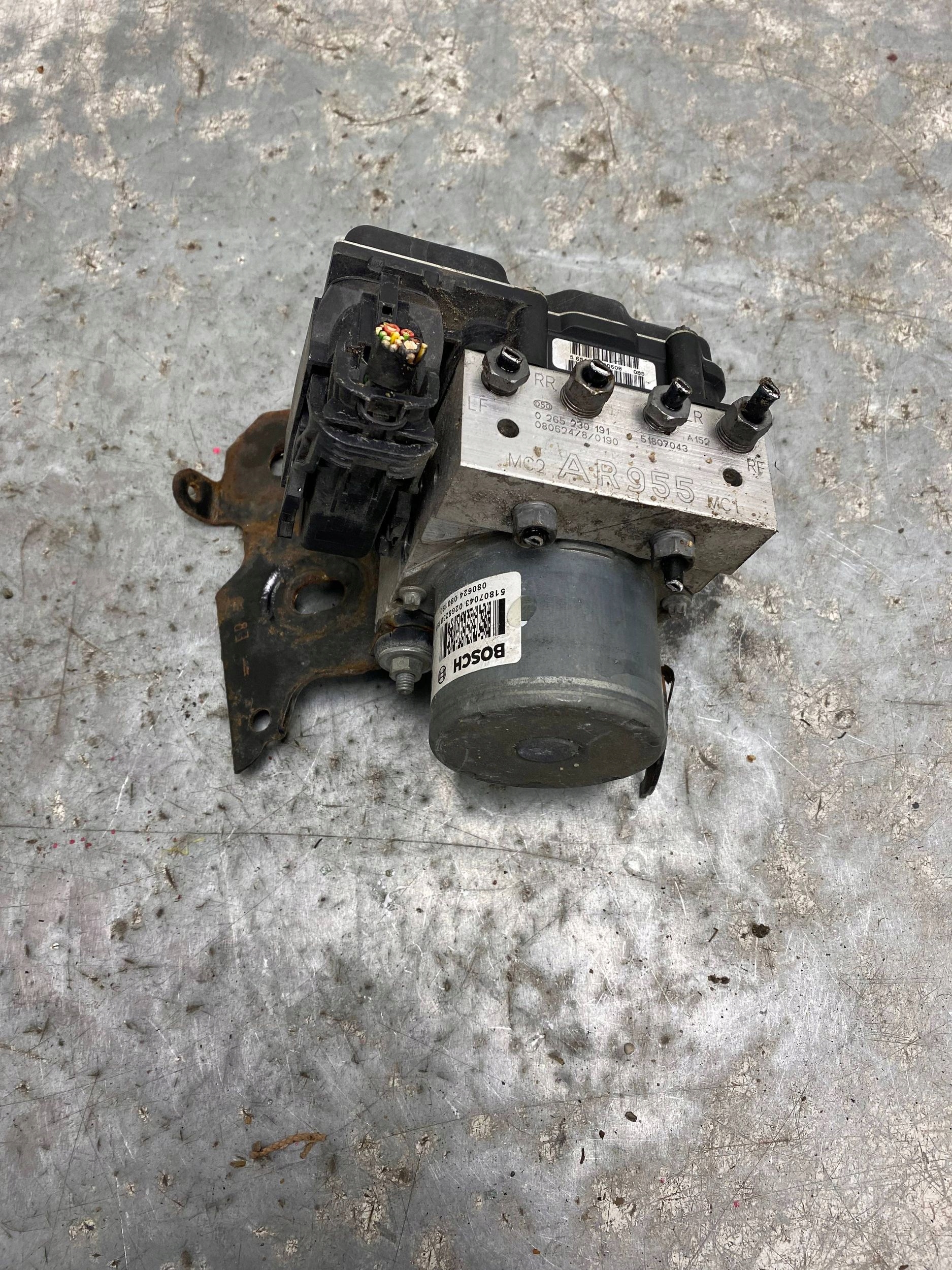 ALFA ROMEO MITO brake booster control unit ABS 51807043