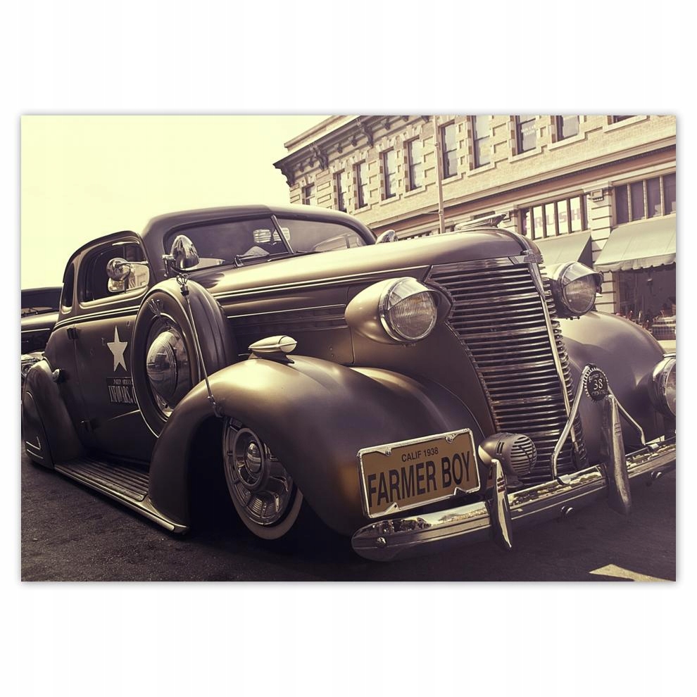 

Naklejki 70x50 Amerykański samochód