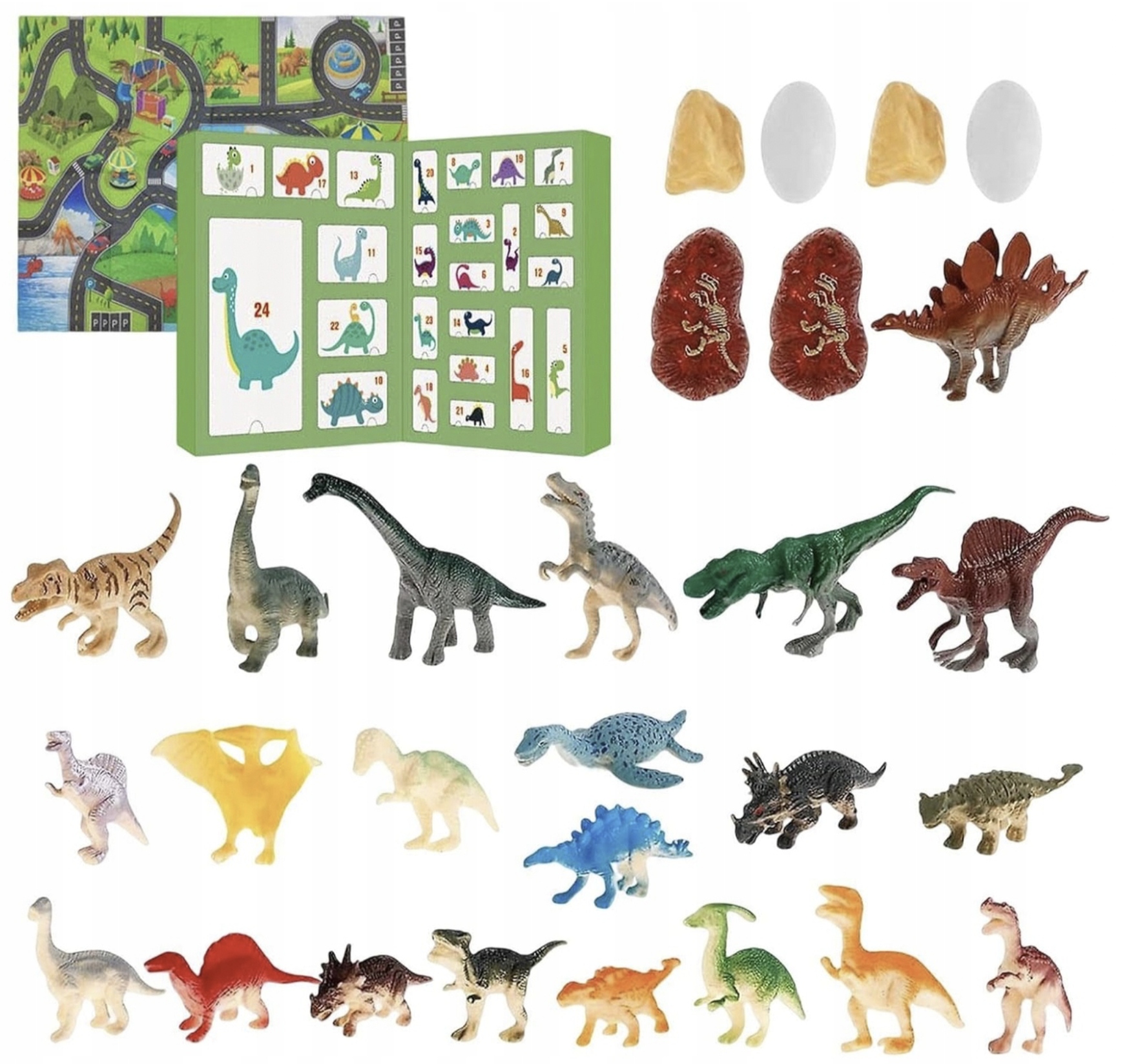 Adventní Kalendář Pro Děti, Dinosauři, Figurky, Hračky Pro Chlapce 2025