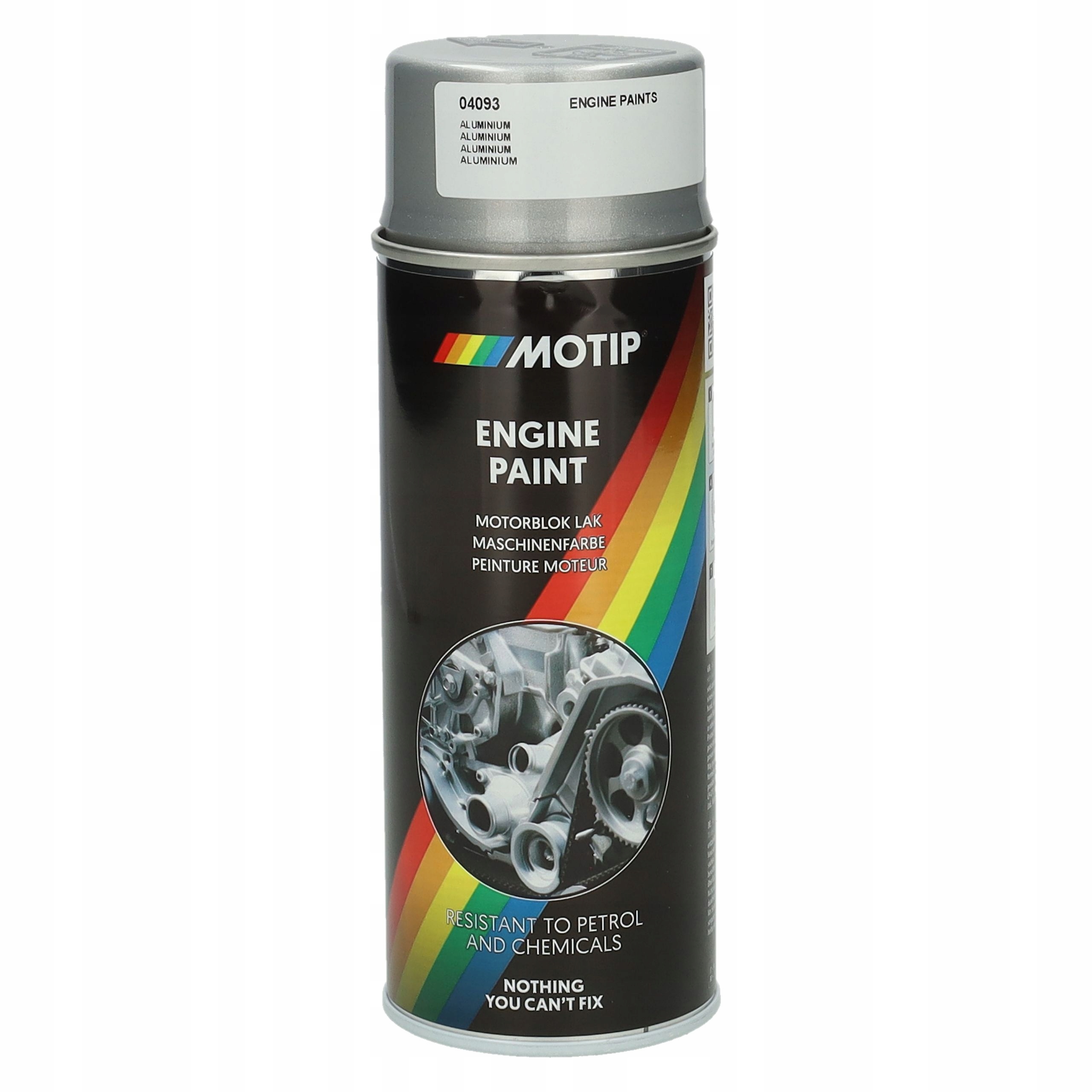 Motip lakier do silników srebrny 400ml