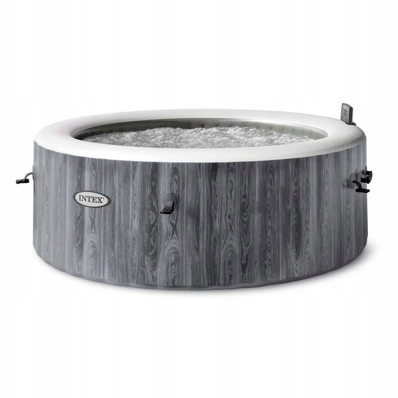 Intex Vířivka 28440EX PureSpa Bubble Greywood Deluxe (pro 4 os)