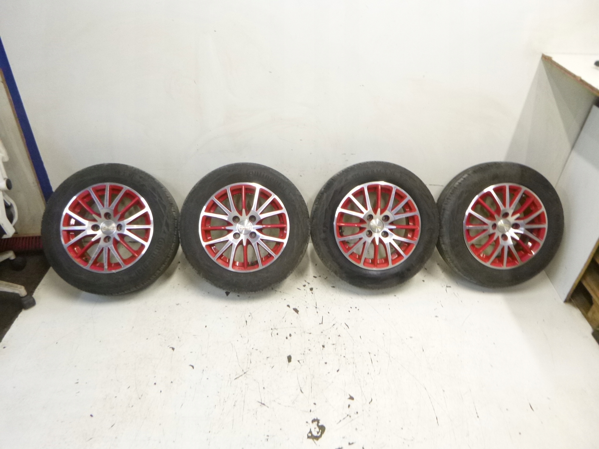 discs aluminium Renault Twingo II + tyres 16" 4x100 175/65 R14