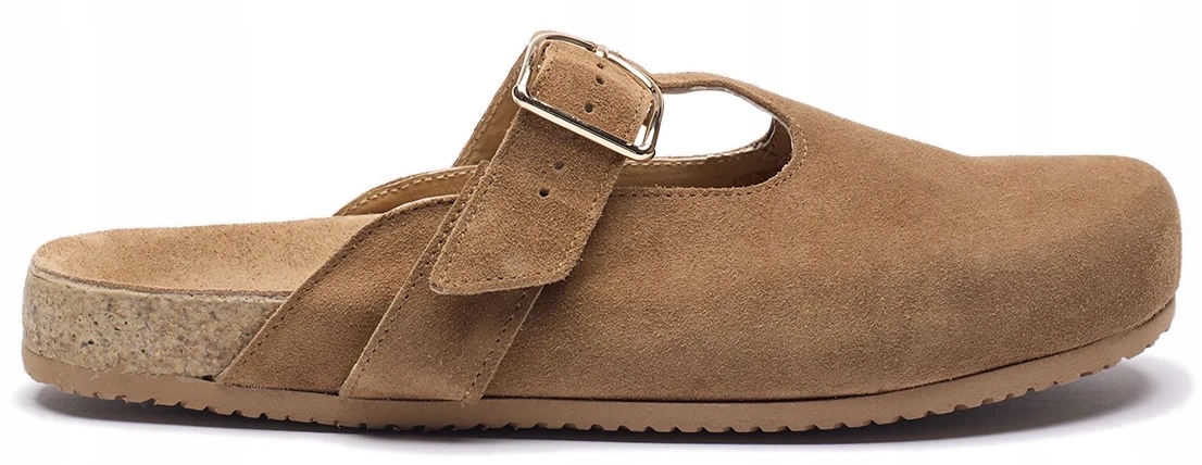 Dámské Nazouváky Pohodlné Hnědé Módní Lehké Ploché Ženské Mule 40