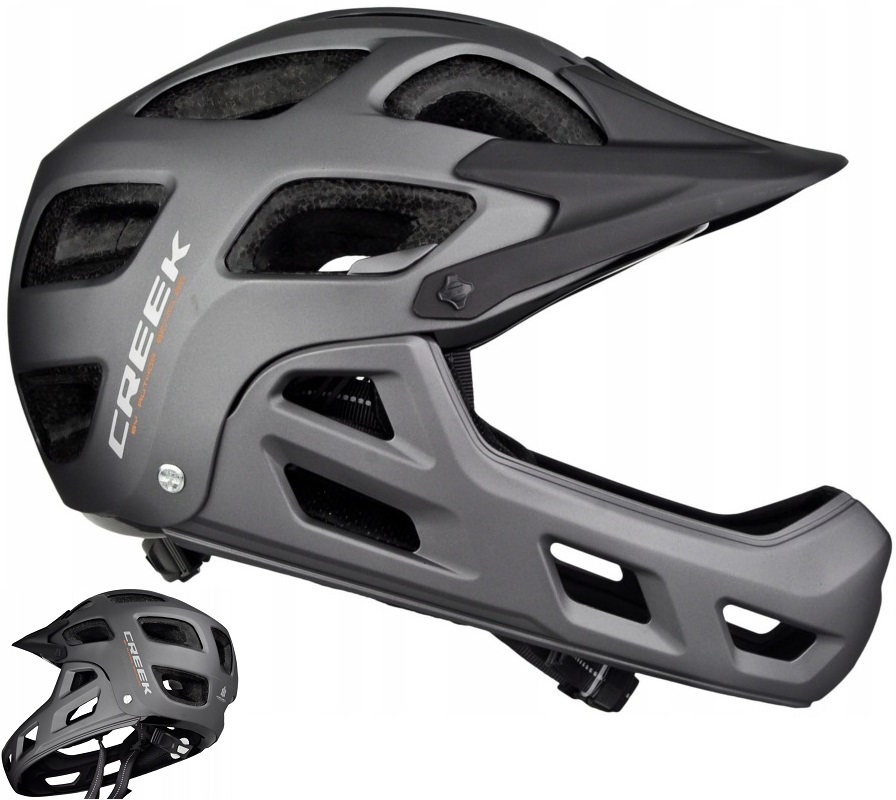Kask Author Creek Ff Full Face 57-60cm szary