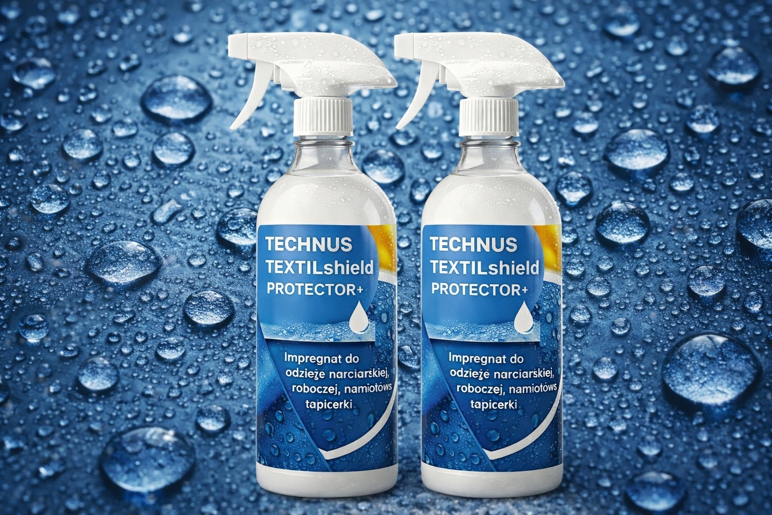 Impregnat do ubrań butów TEXTILshield PROTECTOR+ 2x500ml