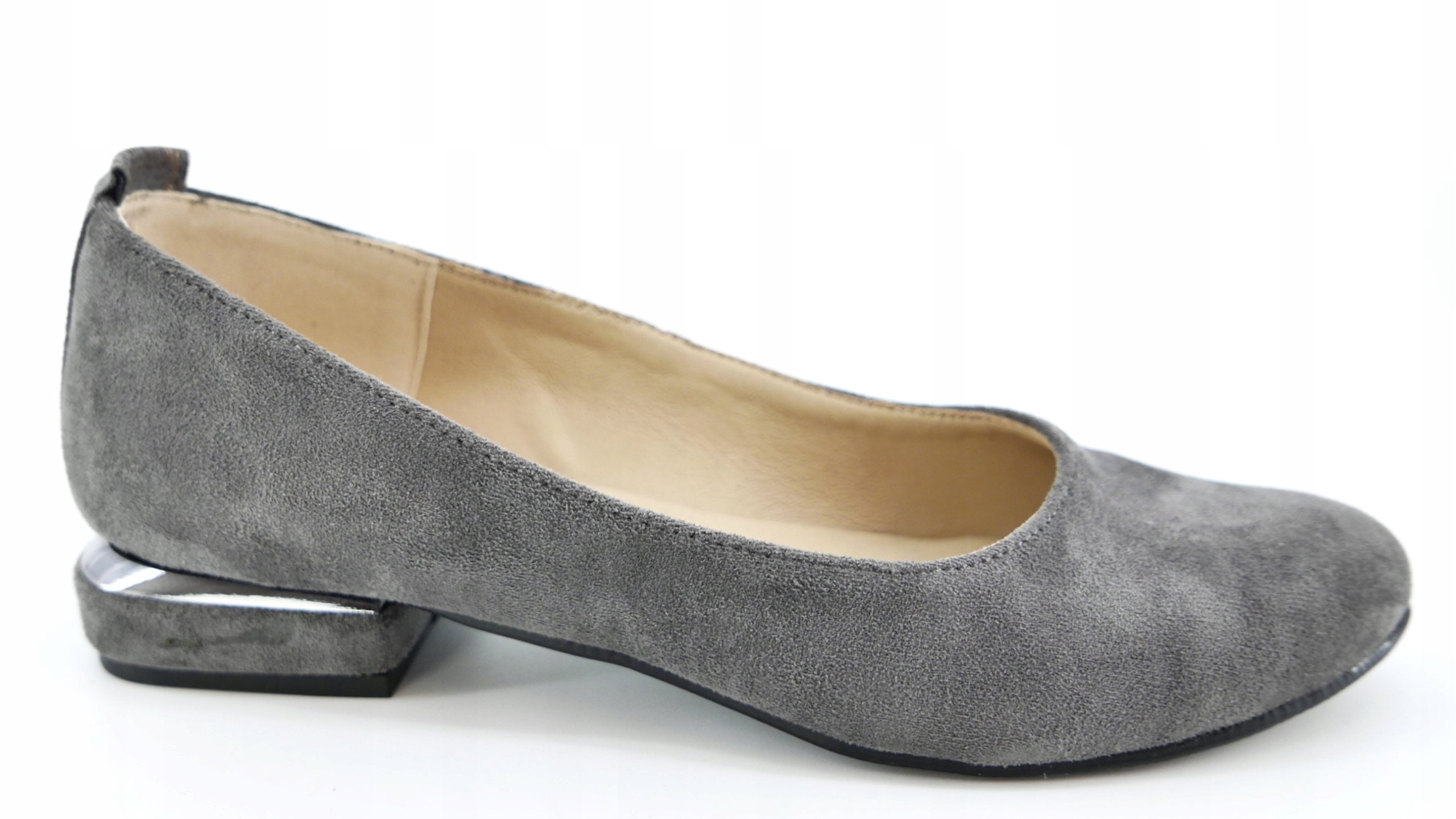 Skorpio Polské Dámské Pantofle Šedé R37