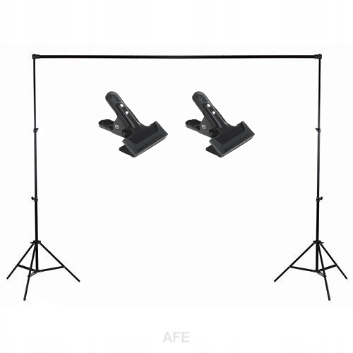 Sada Na Zavěšení Pozadí 304 X 292 CM S Teleskopickou Tyčí +2 X Kovový Klip