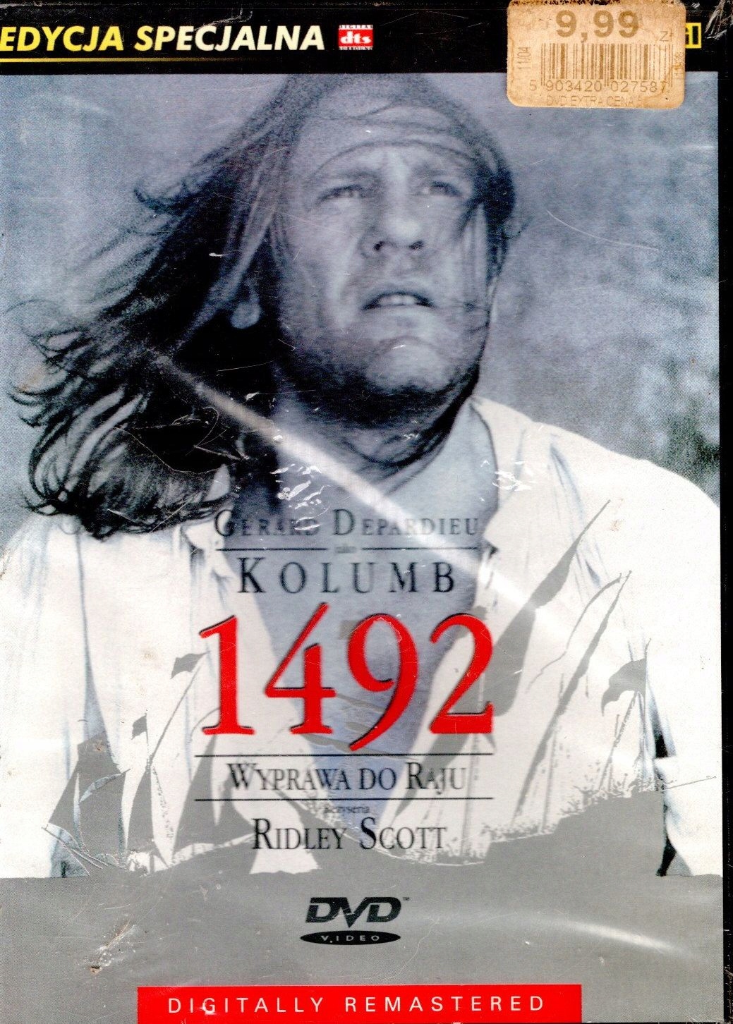 1492: Wyprawa do raju płyta DVD