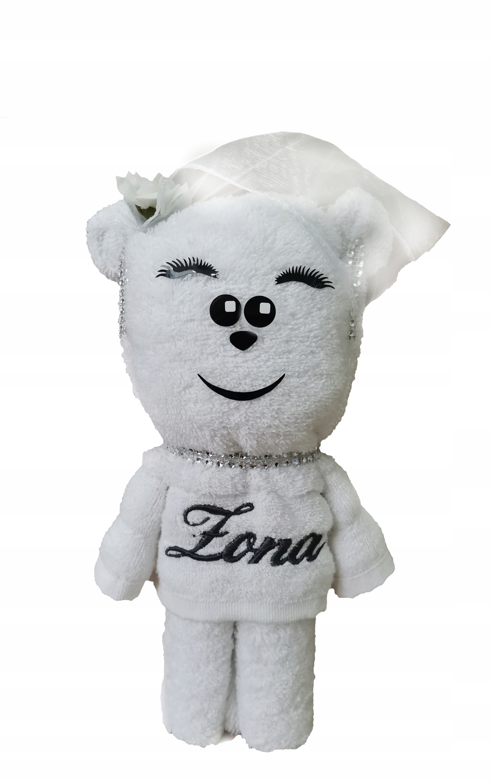 Ręczniki z haftem Misie na ślub PREZENT Para Młoda Marka inna