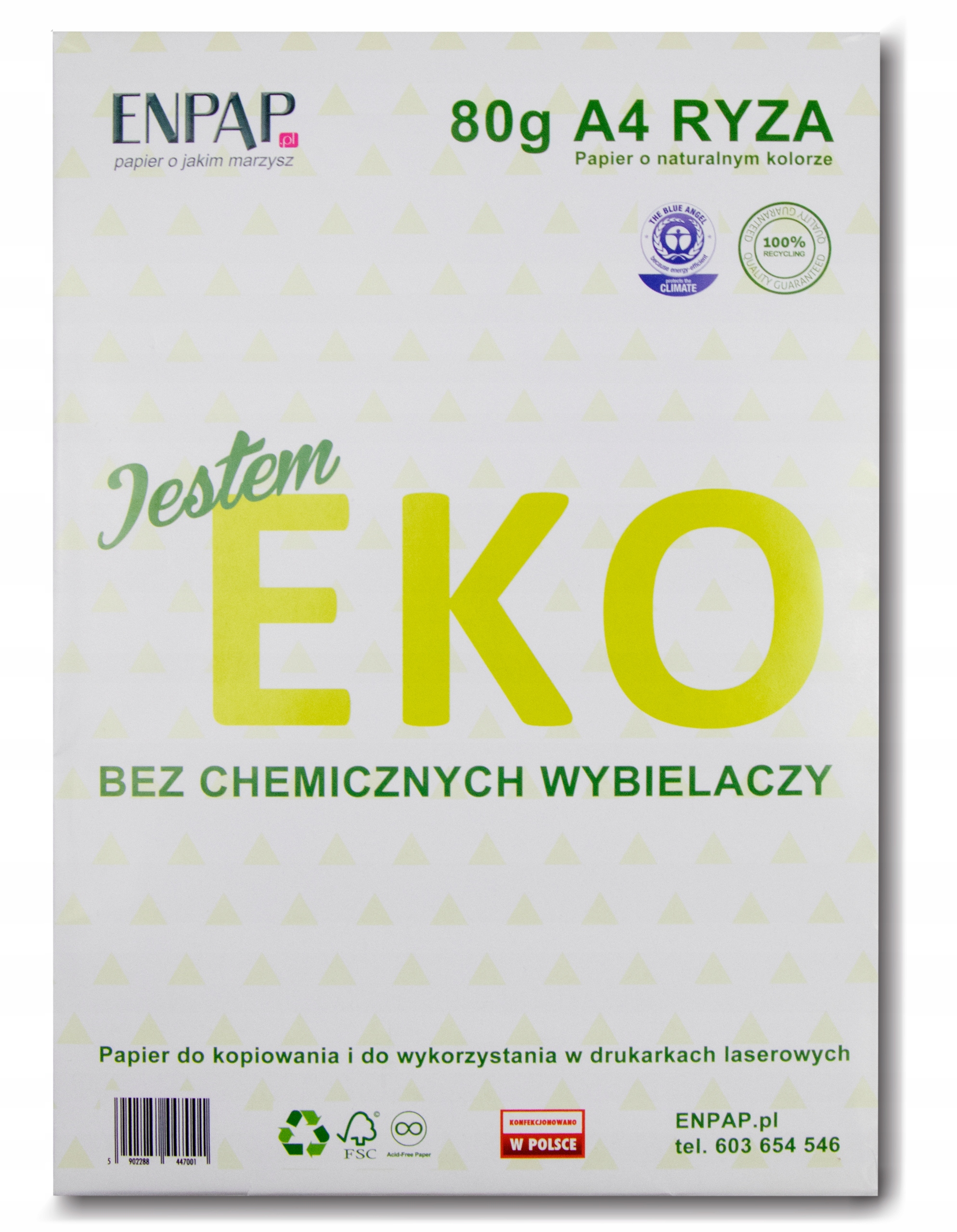 

Papier Ksero Eko A4 Szary 80G 500 Ark
