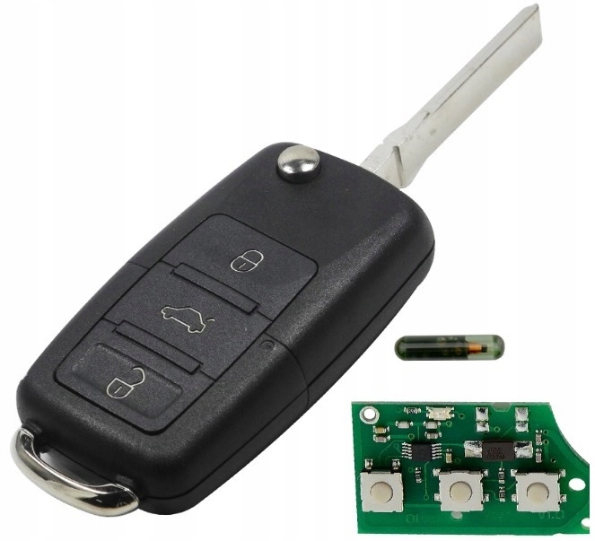 

Kluczyk Z Elektroniką Kompletny Vw Passat B5 Golf