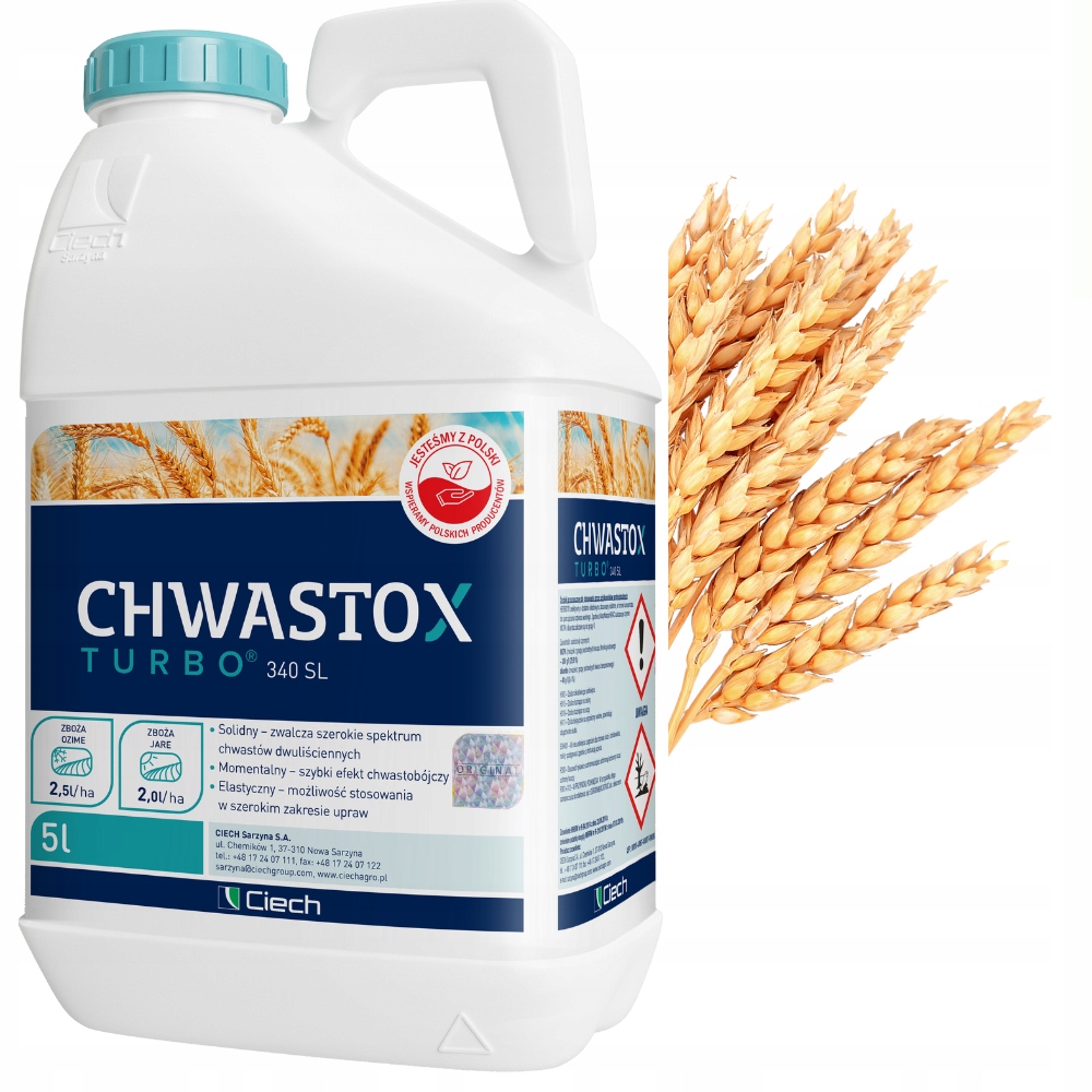 

Chwastox Turbo 340 Sl Ciech herbicyd Zboża 5L