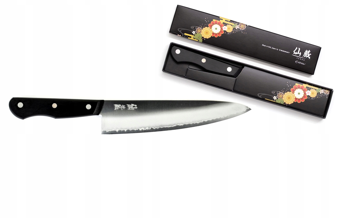 Japonský kuchársky nôž Gyuto 200 Senzo Entree