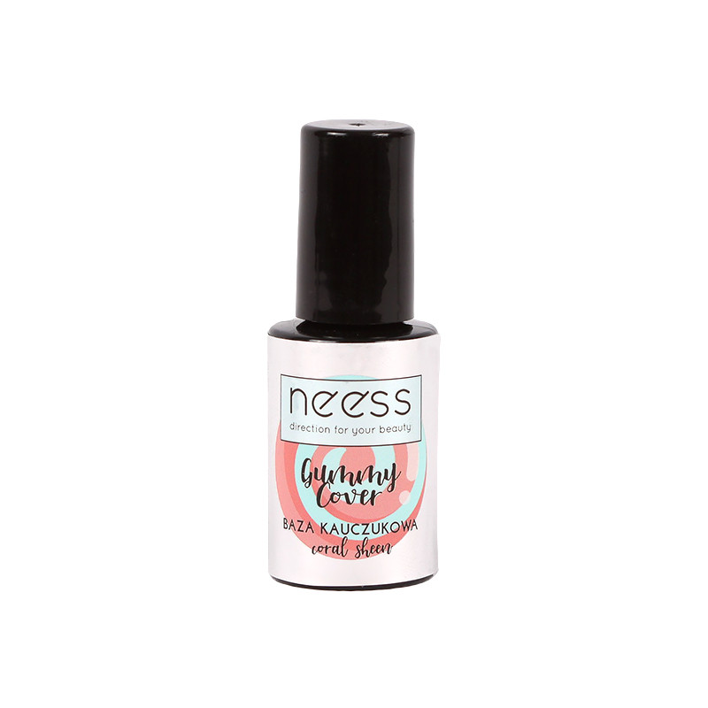 

Neess Kauczukowa baza Gummy Cover Coral Sheen