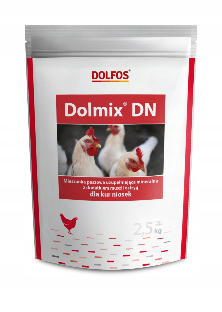 

Dolmix Dn 2,5 kg witamina dla niosek Dolfos