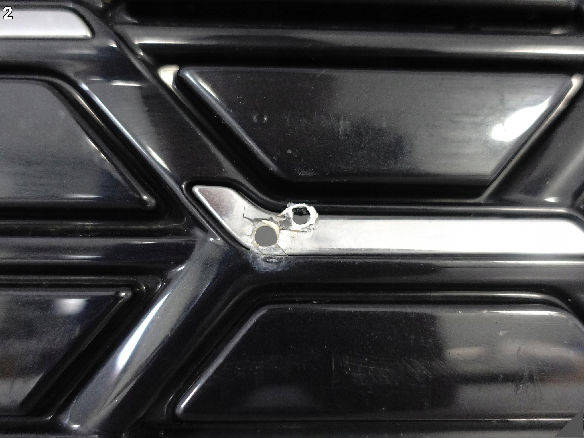 AUDI A6 4K0 C8 S-LINE LIFT 23-25 bumper grill grille CHROM front RN4