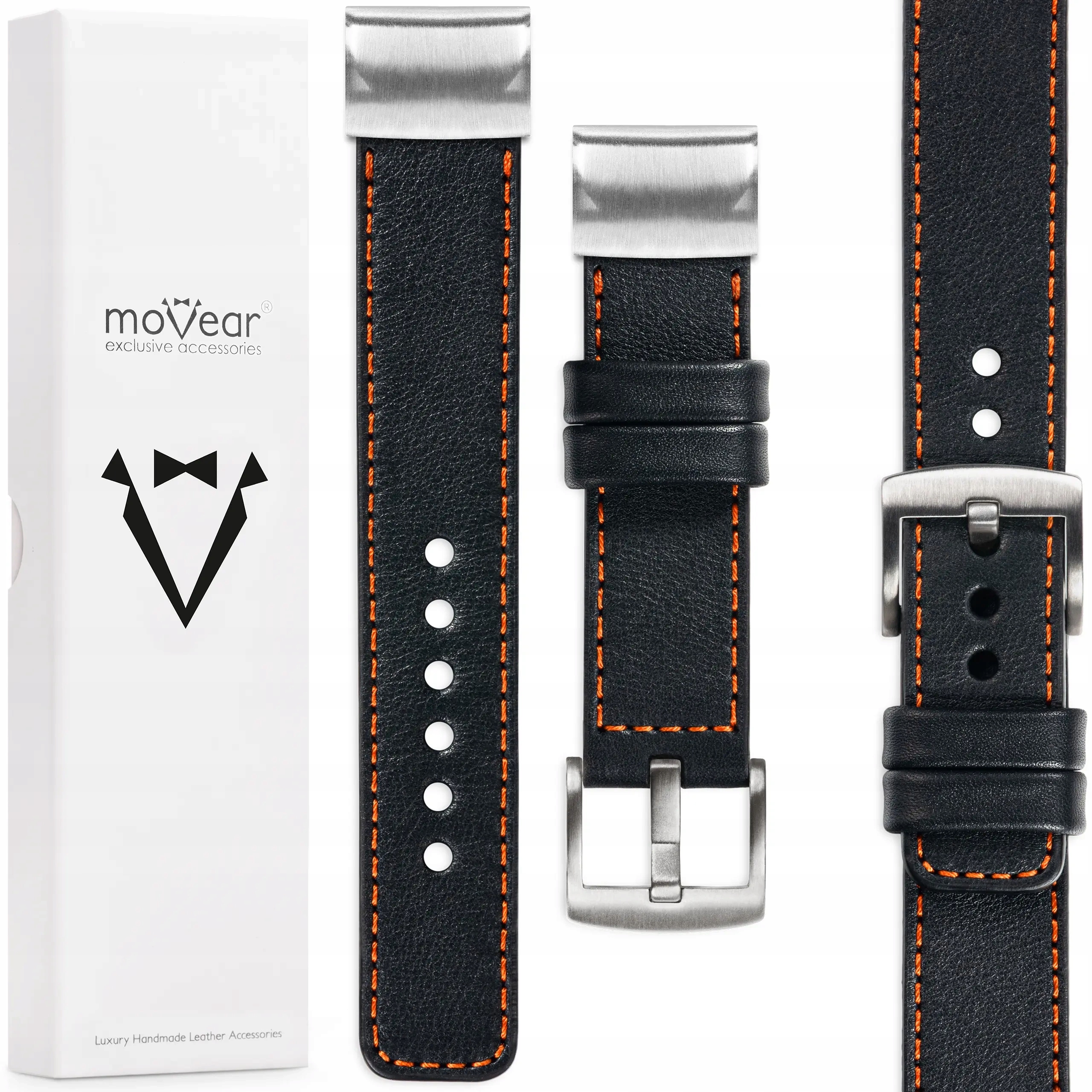 Pásek pro QuickFit 22 mm Fenix 8 7 6 5 kožený exkluzivní prémiový Movear