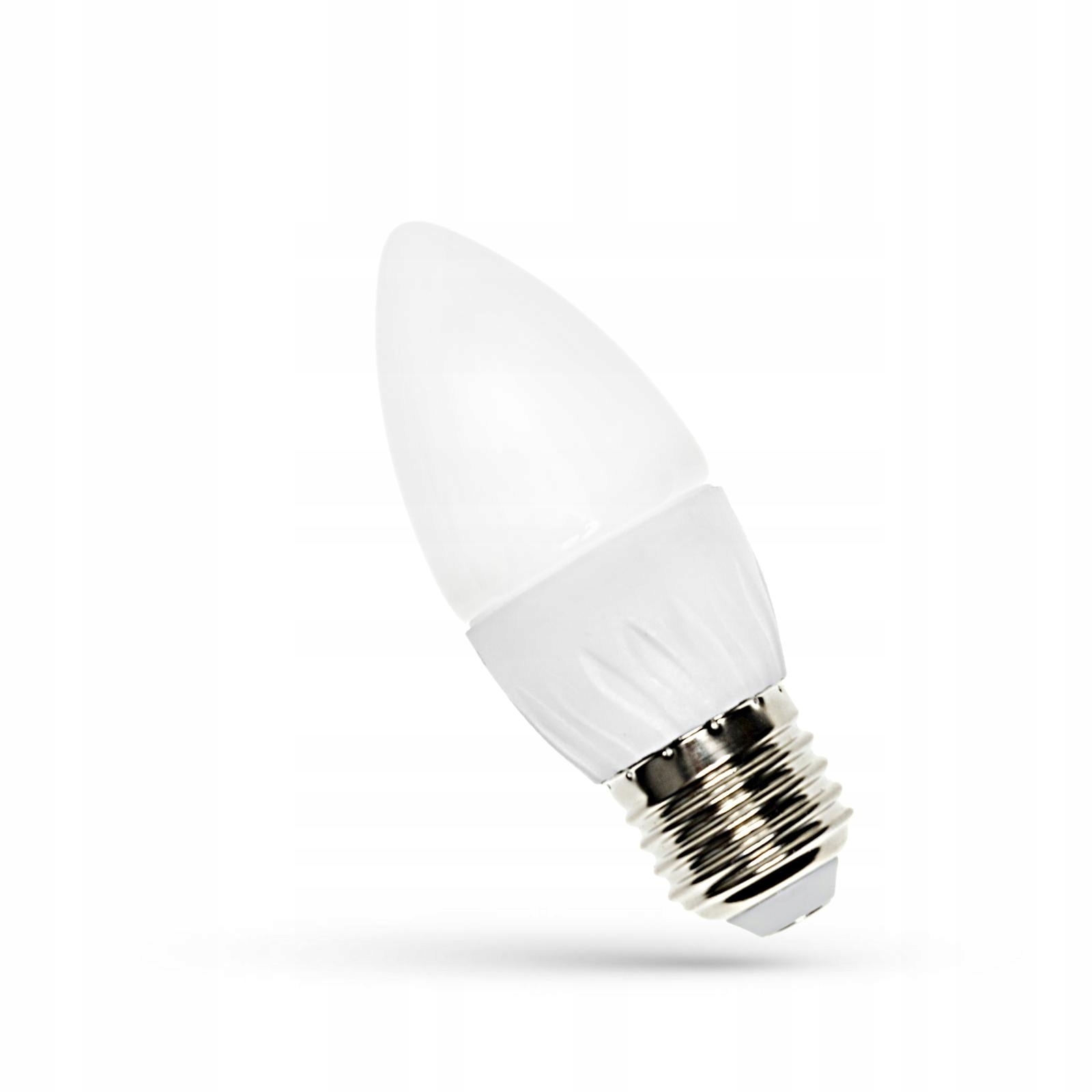 

Żarówka Led Świecowa E-27 230V 4W Zimna Spectrum
