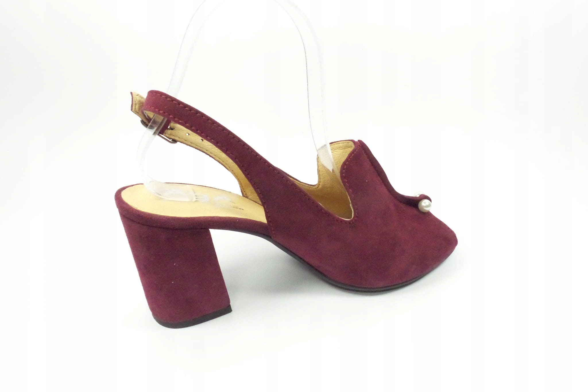 Sandały damskie Aga 5266 bordo 36 Długość wkładki 23.5 cm