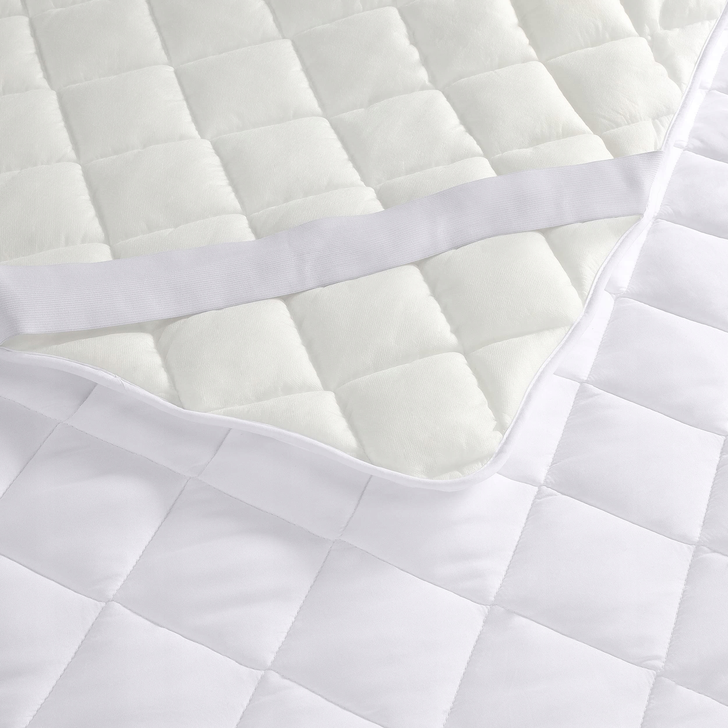 UTOPIA BEDDING Pikowana Nakładka Na Materac 140x200 cm Mikrofibra — miniatura 4